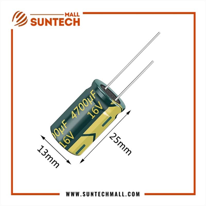 16V 4700uF aluminum electrolytic capacitor 1 16V 4700uF