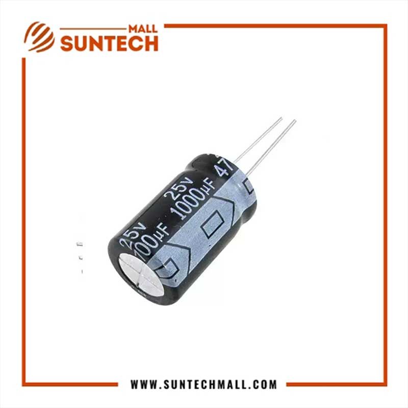 25V 100uF aluminum electrolytic capacitor 1 25V 100uF