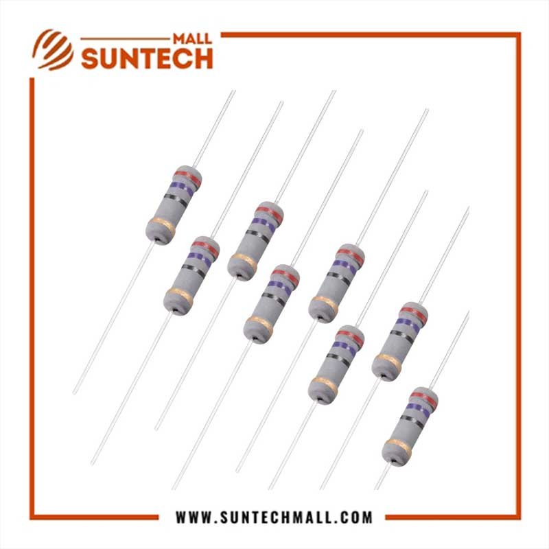 27 Ohm 2W 5% Carbon Film Fixed Resistor 1 27 Ohm 2W