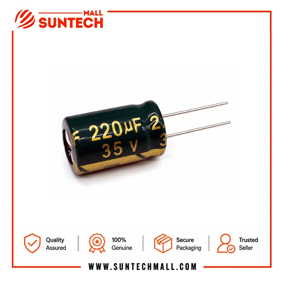 35V 220uF aluminum electrolytic capacitor: Best and Reliable 1 35V 220uF aluminum electrolytic capacitor