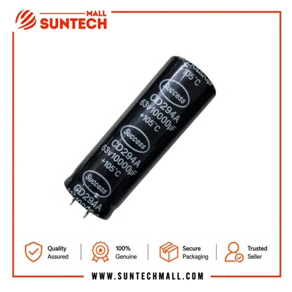 63V 10000uF aluminum electrolytic capacitor