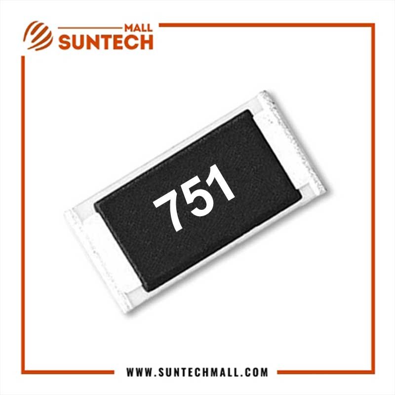 750 Ohm 0.25W 1206 1% SMD Resistor 1 750 Ohm