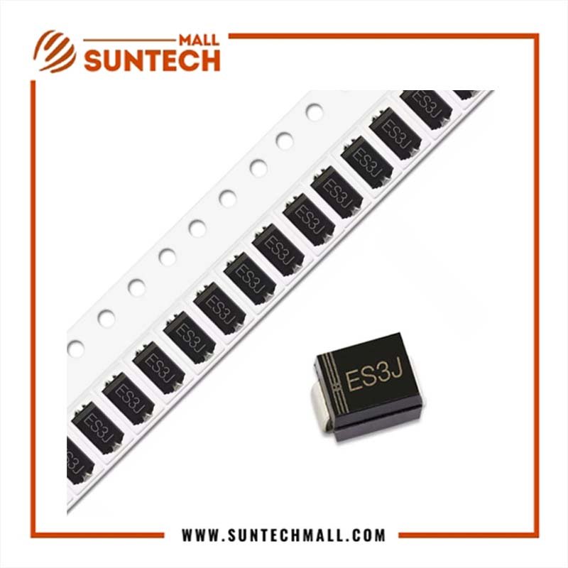 ES3J 3A 600V SMD SUPER FAST RECTIFIER DIODE SMC 1 ES3J 3A 600V