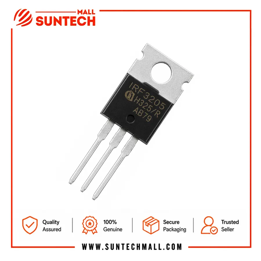 IRF 3205 N Channel Mosfet To-220 1 IRF 3205 55V 110A N CHANNEL POWER MOSFET TO-220