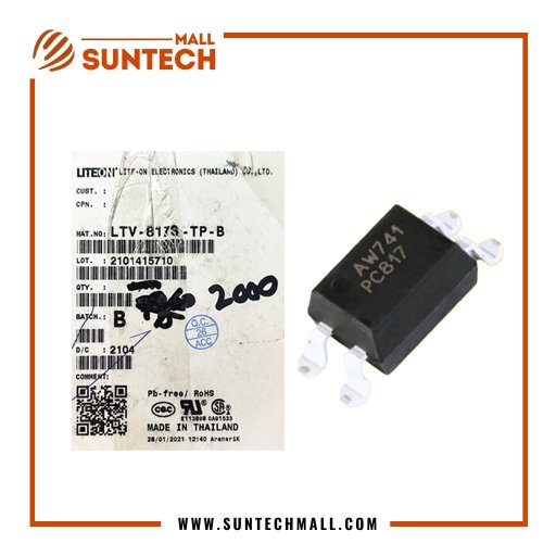 PC 817 General Purpose Opto Coupler Sod-4