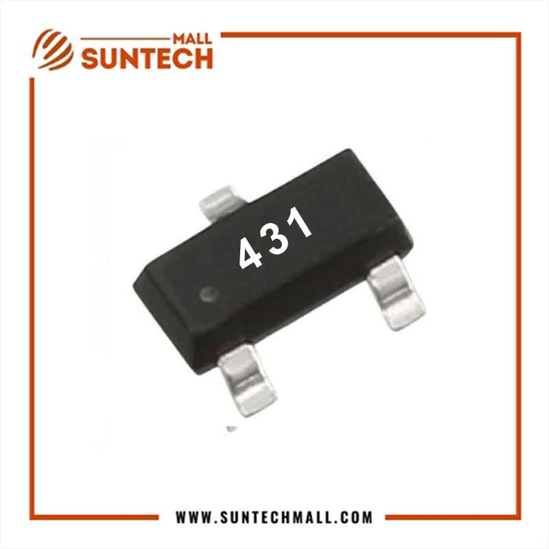 TL431 Smd Shunt Regulator Sot-23 1 TL431 36V