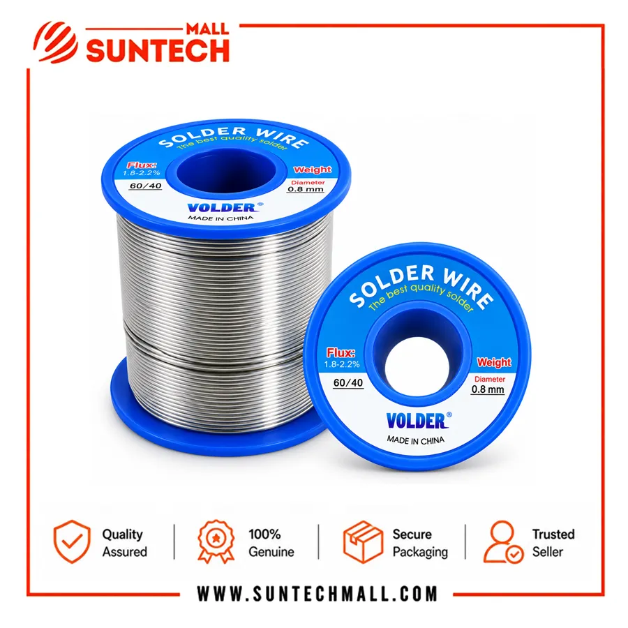 VOLDER SOLDERING WIRE 400G 60/40 1 VOLDER SOLDERING WIRE 400G 60/40