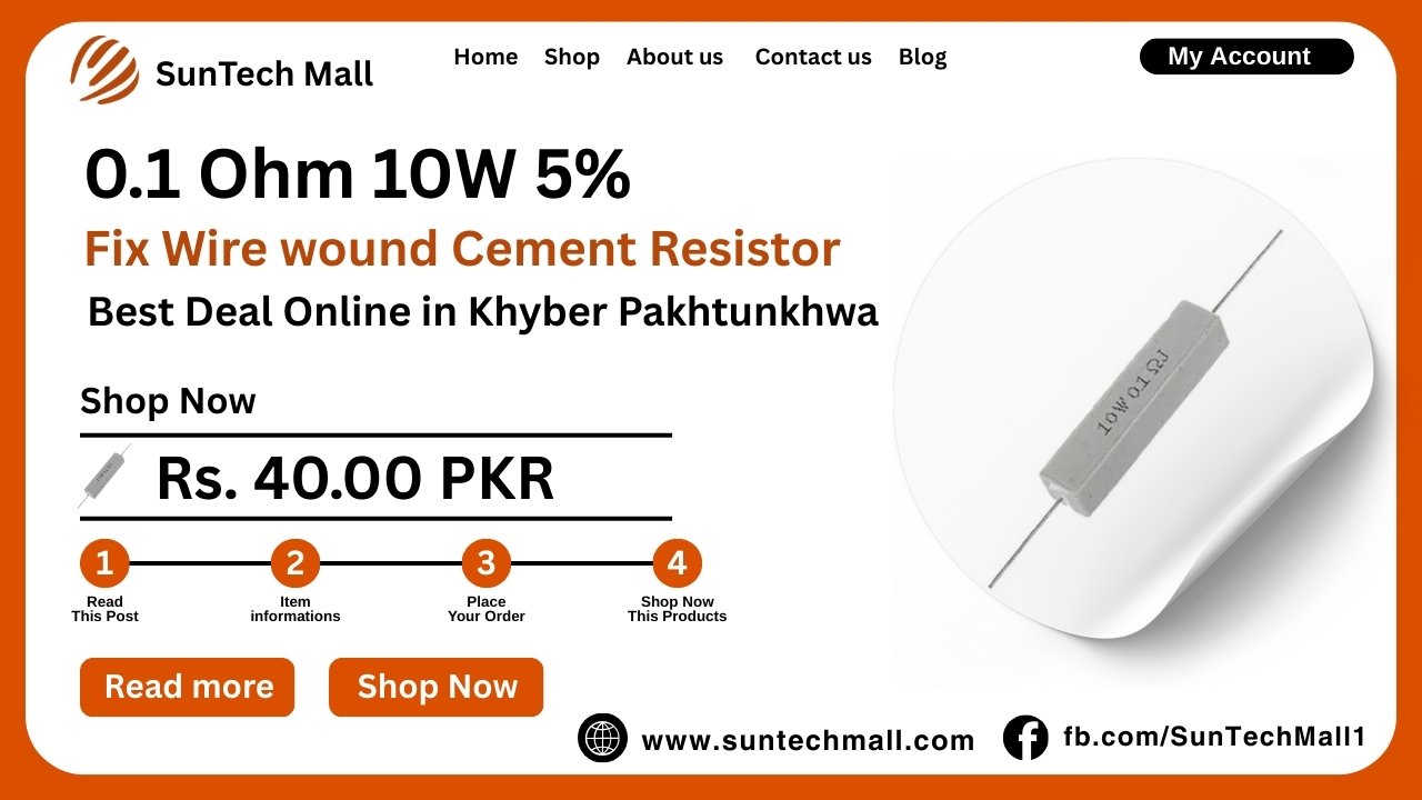 0.1 Ohm 10W