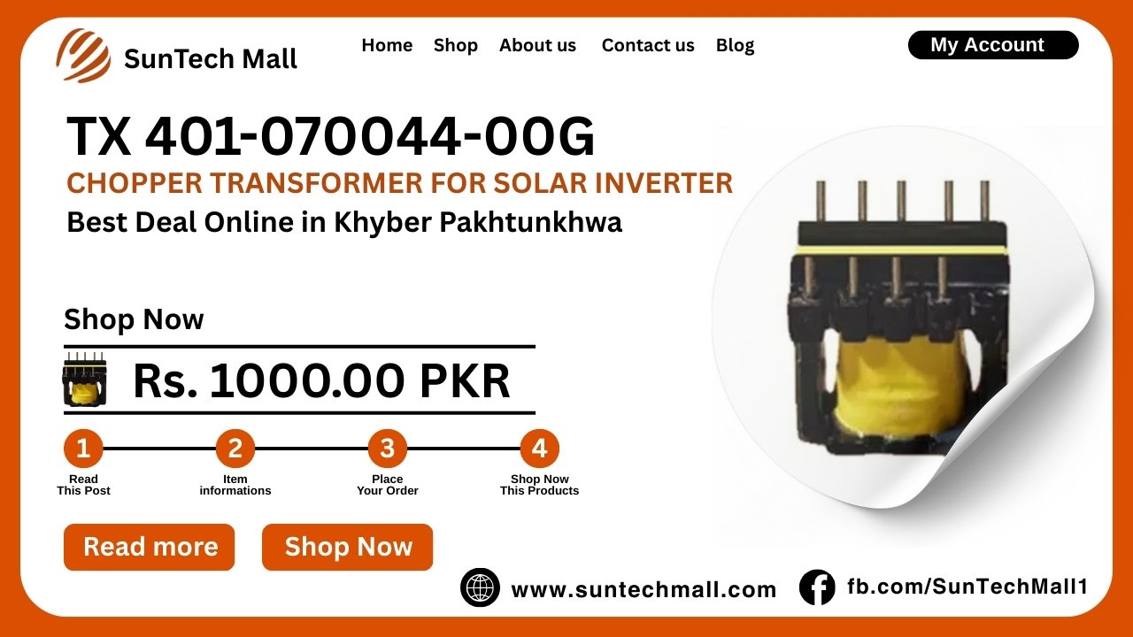 CHOPPER TRANSFORMER TX 401-070044-00G: Essential Component for Solar Inverters 2 CHOPPER TRANSFORMER TX 401-070044-00G