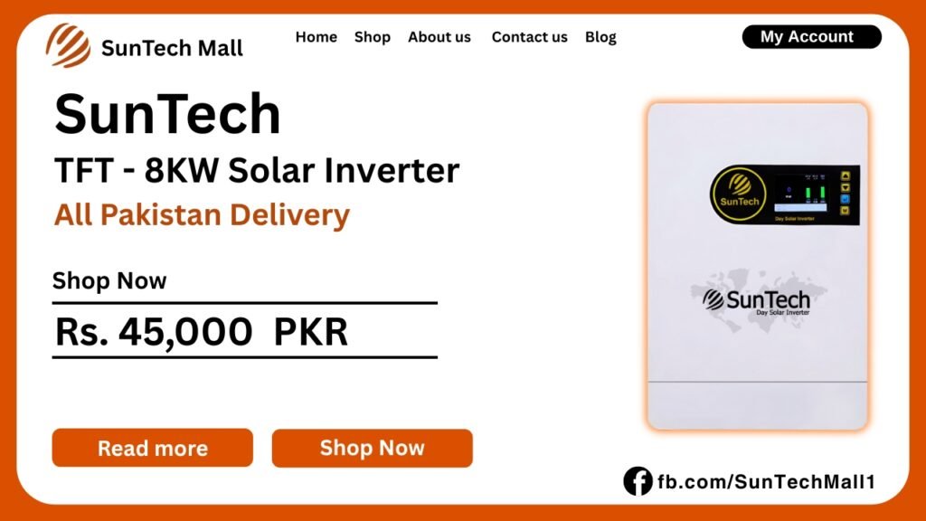 Suntech TFT-8KW Day Solar inverter Buy in Peshawar 2 Suntech TFT-8KW