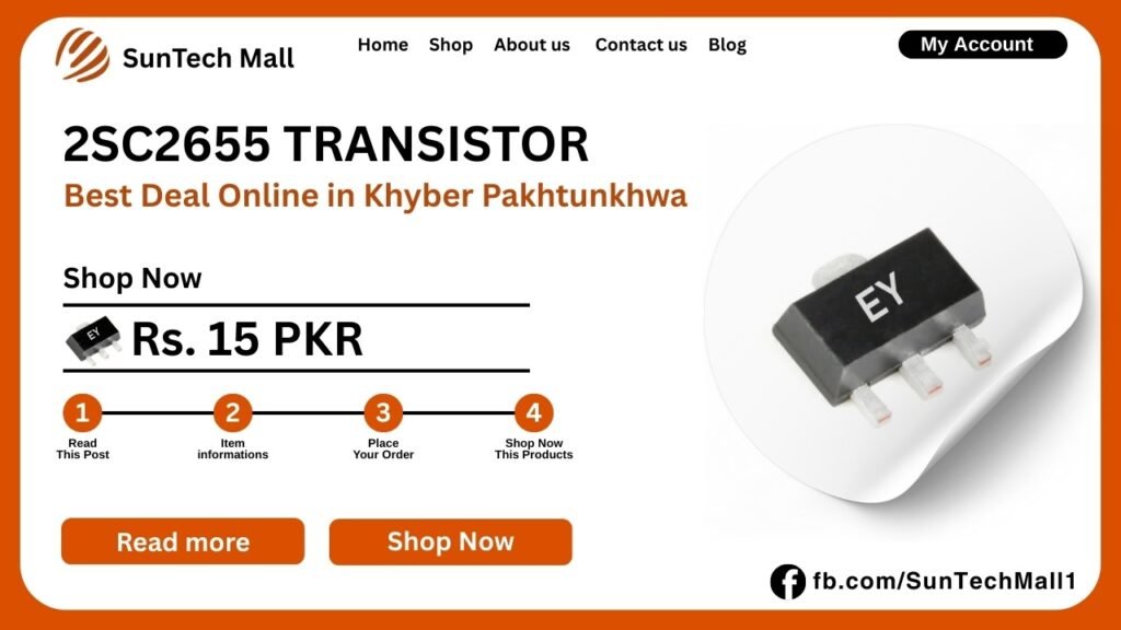 2SC2655 NPN Transistor SOT-89 in pakistan 2 2SC2655