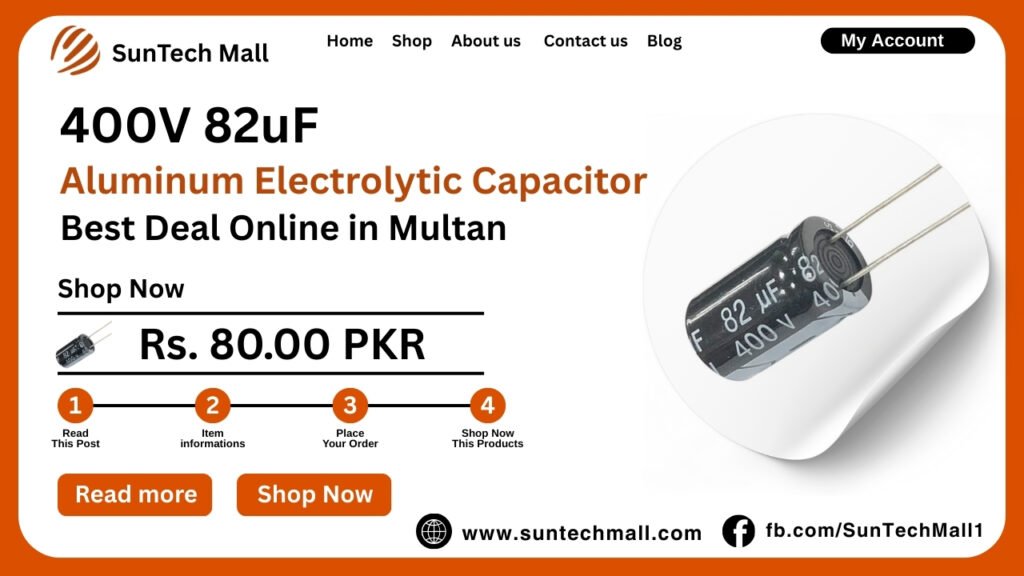 400V 82uF
