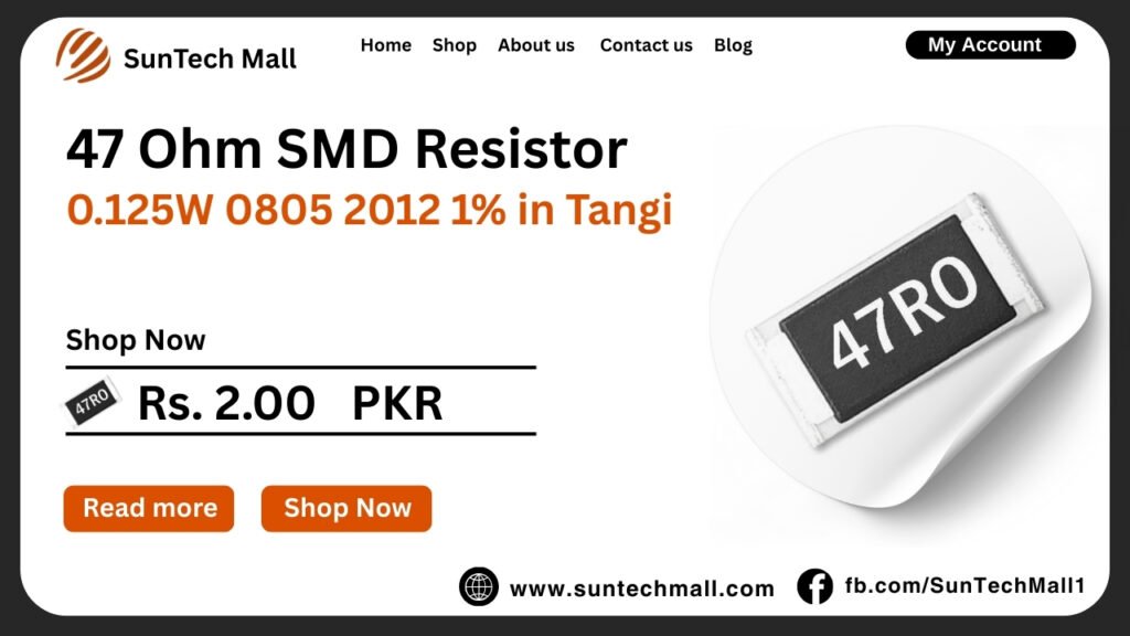 Best 47 Ohm 0805 SMD Resistor For Professional Use 2 47 Ohm