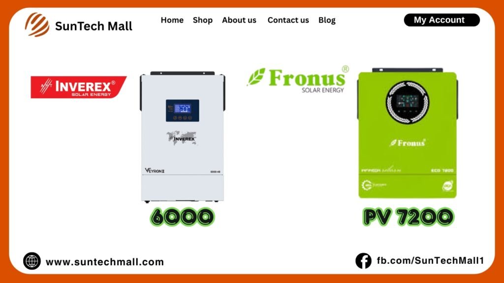 Inverex vs Fronus: Best Popular Solar Inverter in Pakistan 2 Inverex vs Fronus