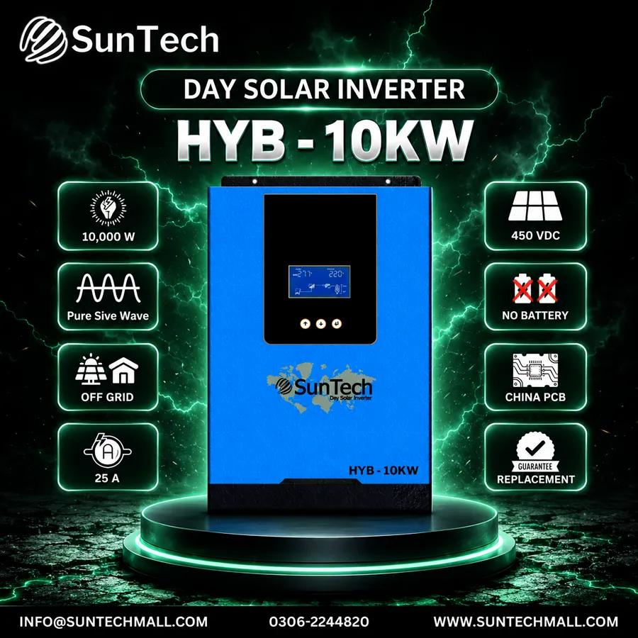 Suntech HYB-10KW Powerful Off-Grid Solar Inverter 1 Suntech HYB-10KW Powerful Off-Grid Solar Inverter