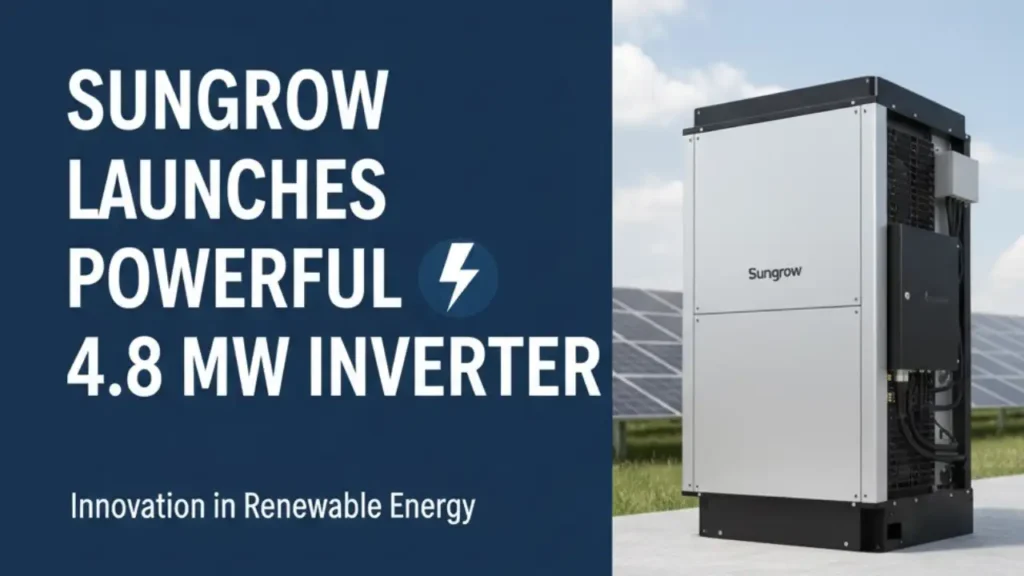 Sungrow 4.8 MW Inverter