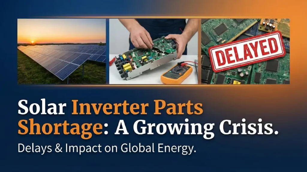 Solar inverter spare parts shortage causing repair delay in Pakistan