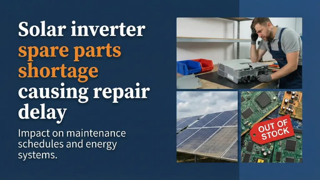 Solar Inverter Spare Parts Shortage in Pakistan Is Causing Delays and High Repair Costs 2 Solar inverter spare parts shortage causing repair delay in Pakistan