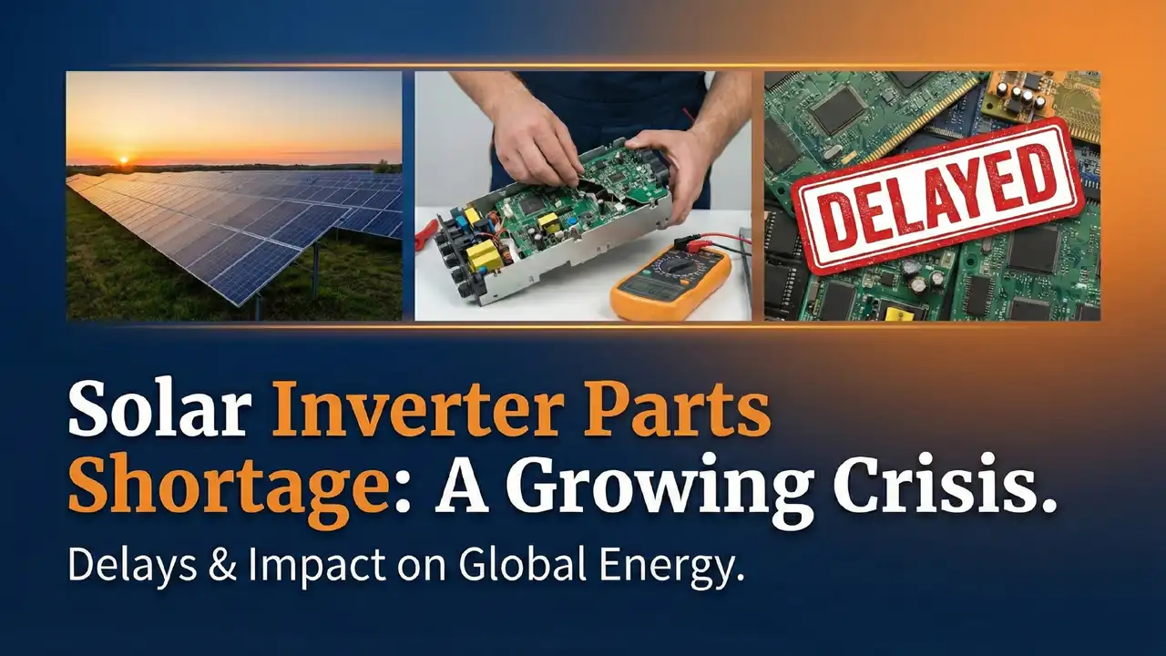 Solar inverter spare parts shortage causing repair delay in Pakistan