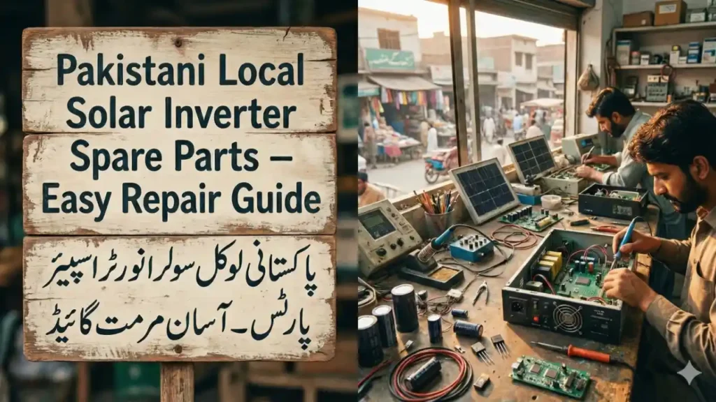 Pakistani Local Solar Inverter Spare Parts – Easy Repair Guide 2 Pakistani Local Solar Inverter Spare Parts