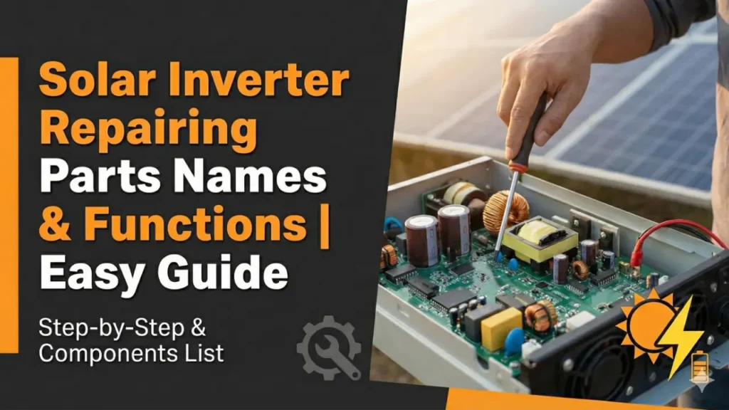 Solar Inverter Repairing Parts Names