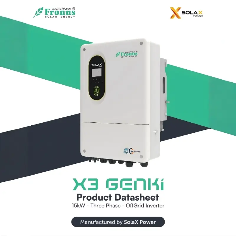 Solax Power 15kw 48V X3 Genki Solar inverter Three phase 1 Solax Power 15kw 48V X3 Genki