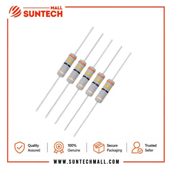 51K Ohm 2W 5% Carbon Film Fixed Resistor
