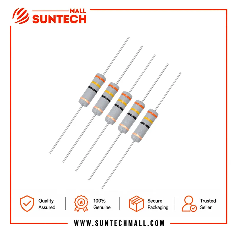51K Ohm 2W 5% Carbon Film Fixed Resistor 1 51K Ohm 2W 5% Carbon Film Fixed Resistor