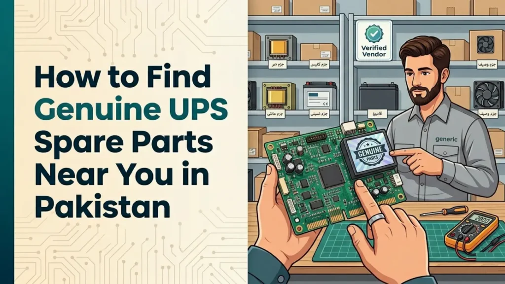 How to Find Genuine UPS Spare Parts
