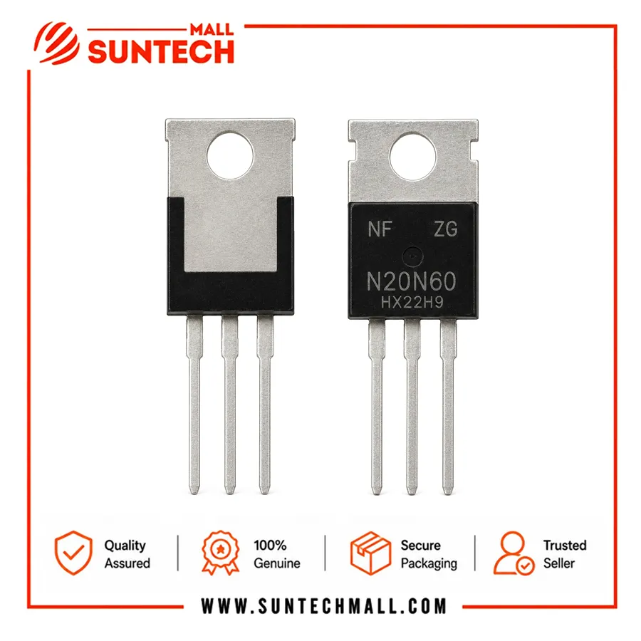 20N60T N Channel Mosfet To-220 1 20N60T N Channel Mosfet To-220