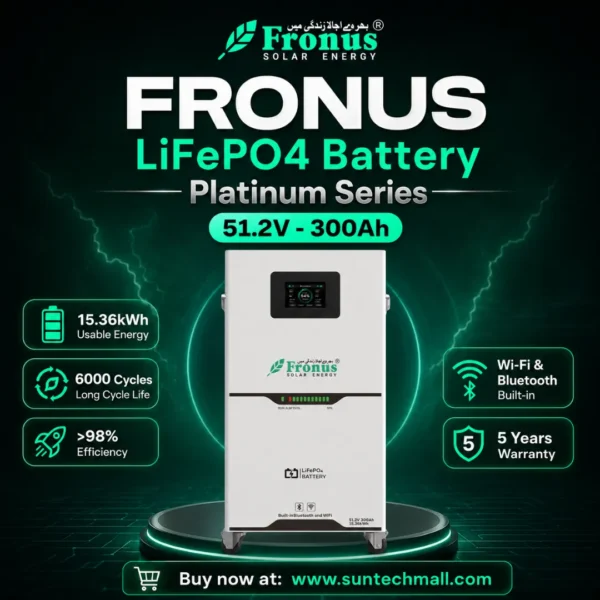 Fronus LifePo4 Platinum series 15KWH