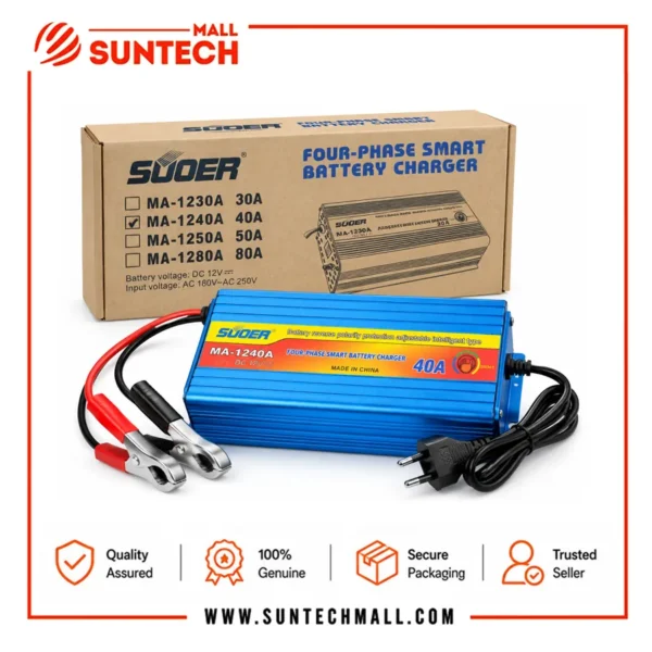 SUOER MA-1240A 40A Battery Charger